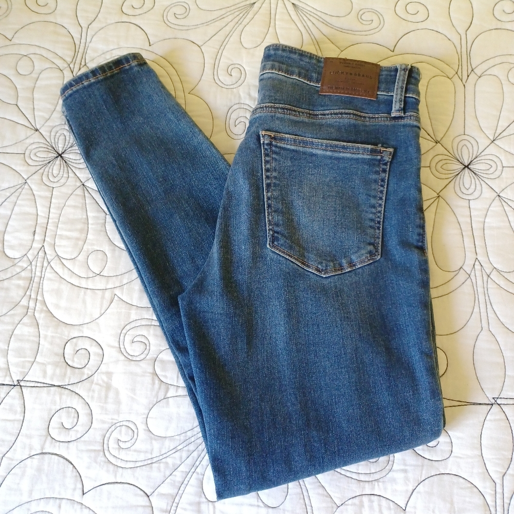 🍀Lucky brand Ava super skinny jeans